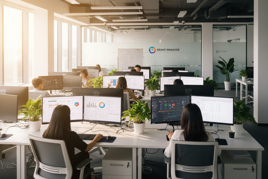 Chuyên viên Digital Marketing làm việc