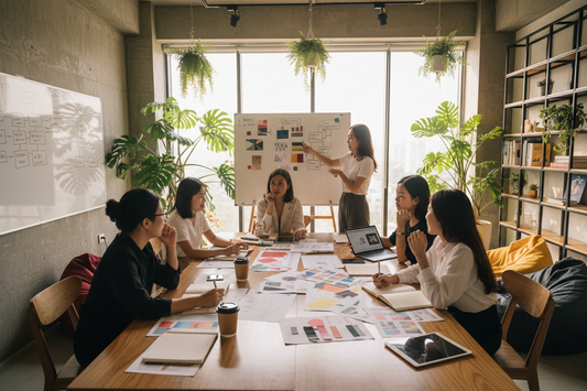 Content Creators brainstorming