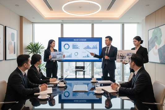 Tư vấn Marketing trình bày chiến dịch