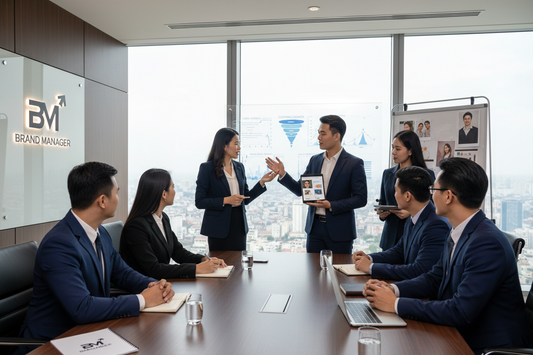 Tư vấn Marketing trình bày chiến dịch