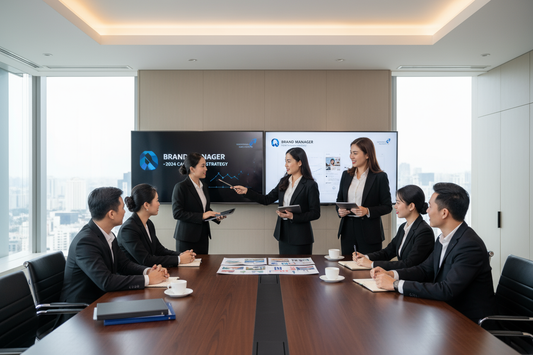 Tư vấn Marketing trình bày chiến dịch