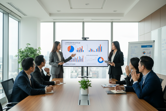 Tư vấn Marketing trình bày chiến lược