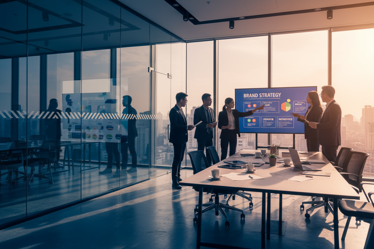 Buổi brainstorming chuyên nghiệp