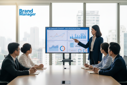 Chuyên gia Marketing trình bày