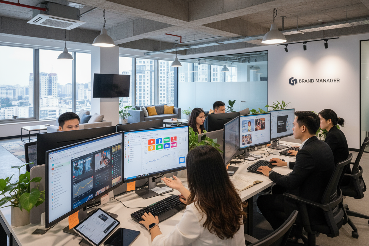 Digital marketing work