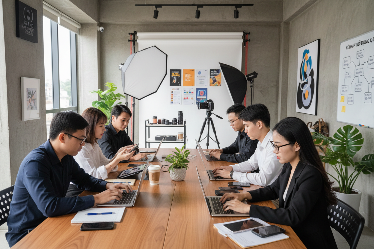 Đội ngũ Content Marketing Dịch Vụ Marketing Thái Nguyên