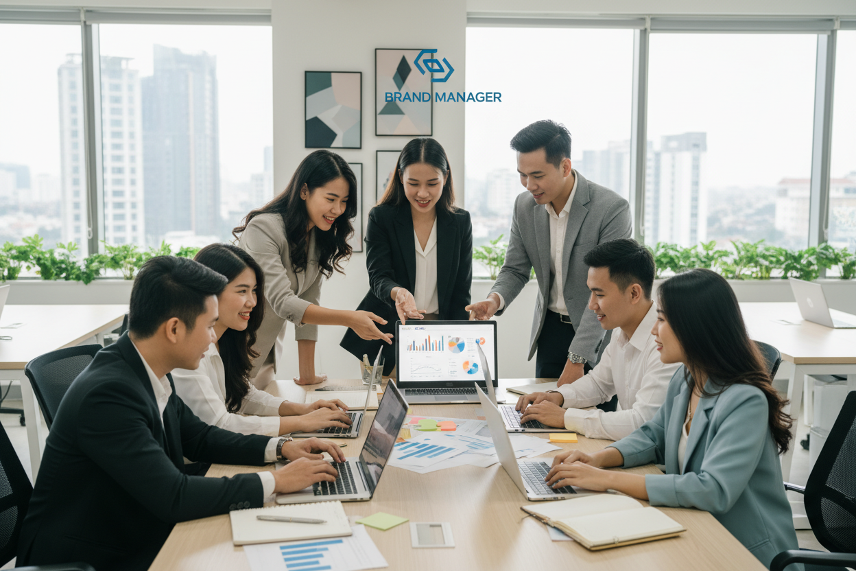 Đội ngũ Marketing Brand Manager