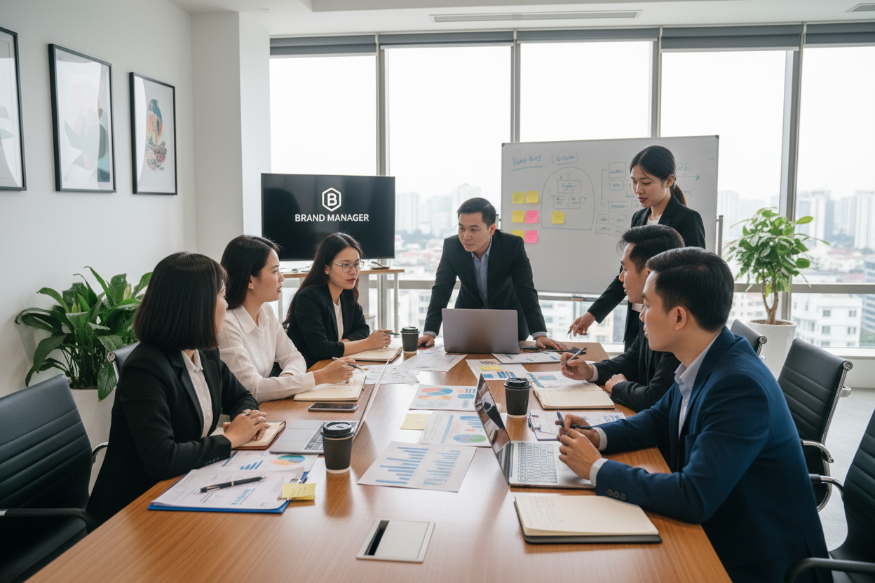 Đội ngũ Marketing Brand Manager