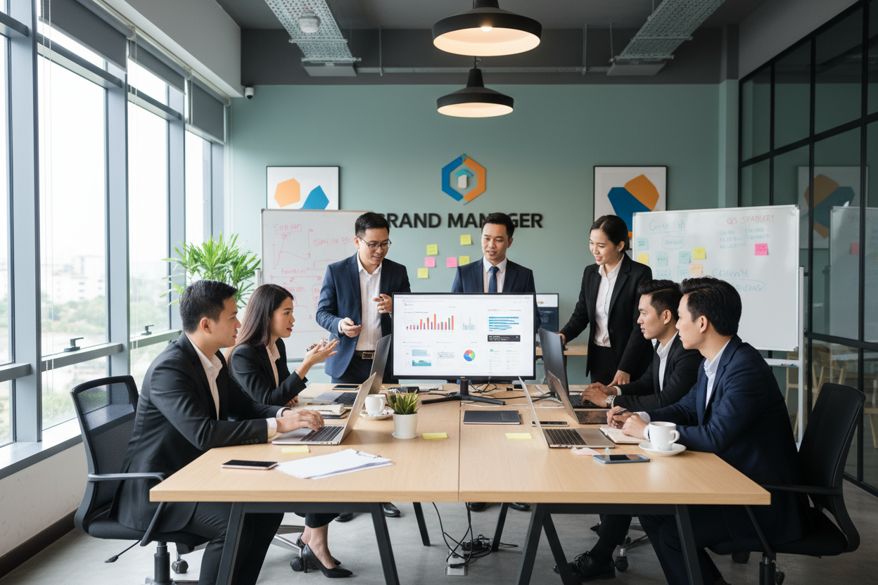 Đội ngũ Marketing Brand Manager