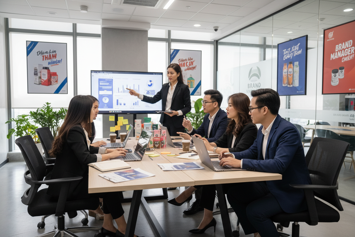 Đội ngũ Marketing Brand Manager