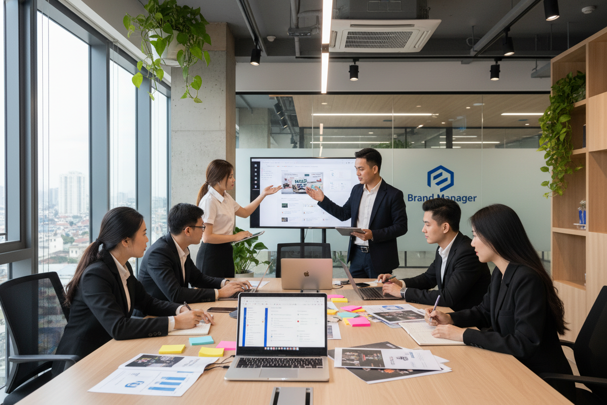 Đội ngũ Marketing Brand Manager