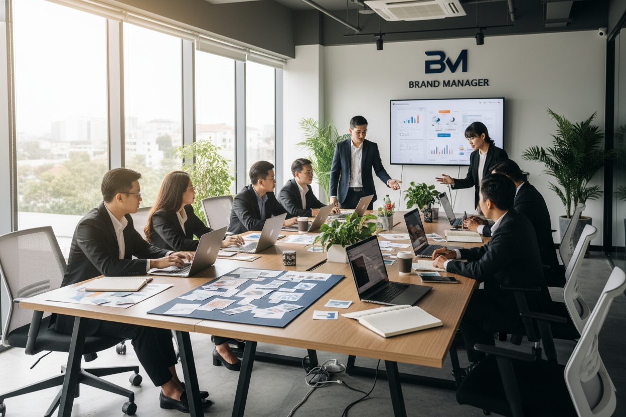 Đội ngũ Marketing Brand Manager