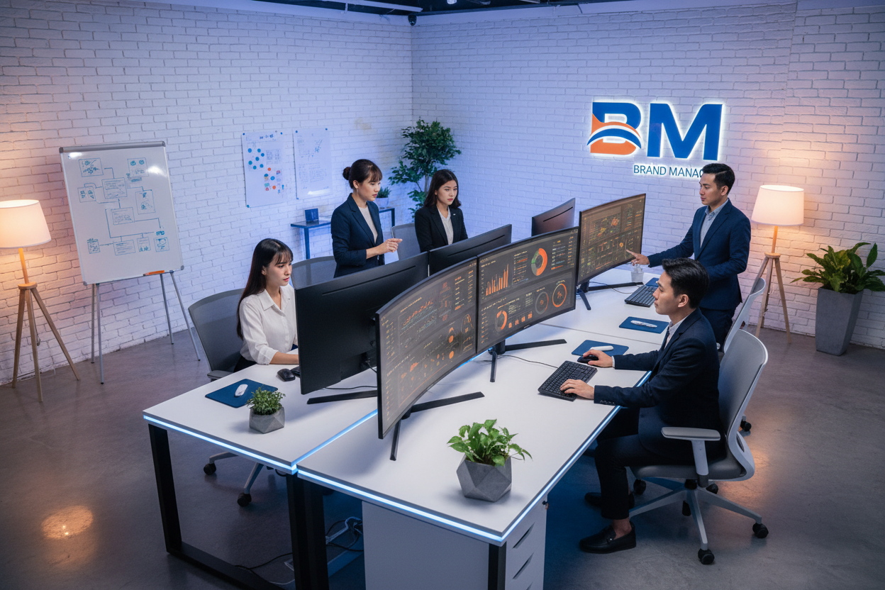 Đội ngũ phân tích dữ liệu Marketing