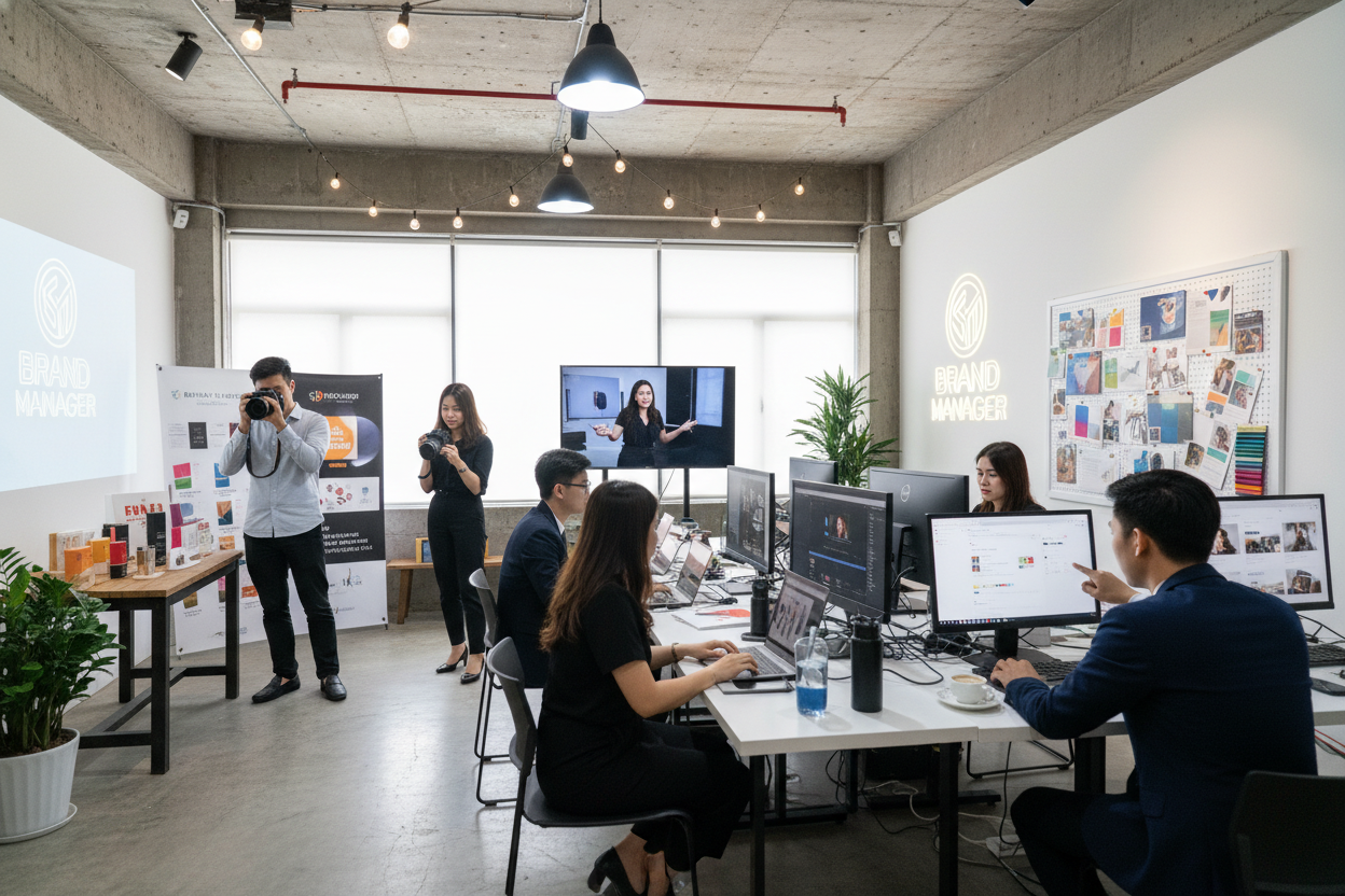 Đội ngũ sản xuất nội dung