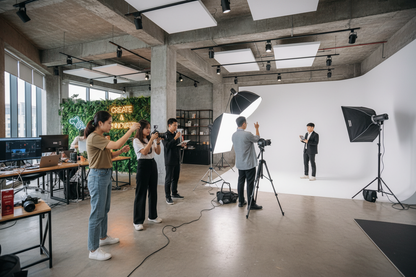 Đội ngũ sản xuất nội dung Dịch Vụ Marketing Tam Kỳ