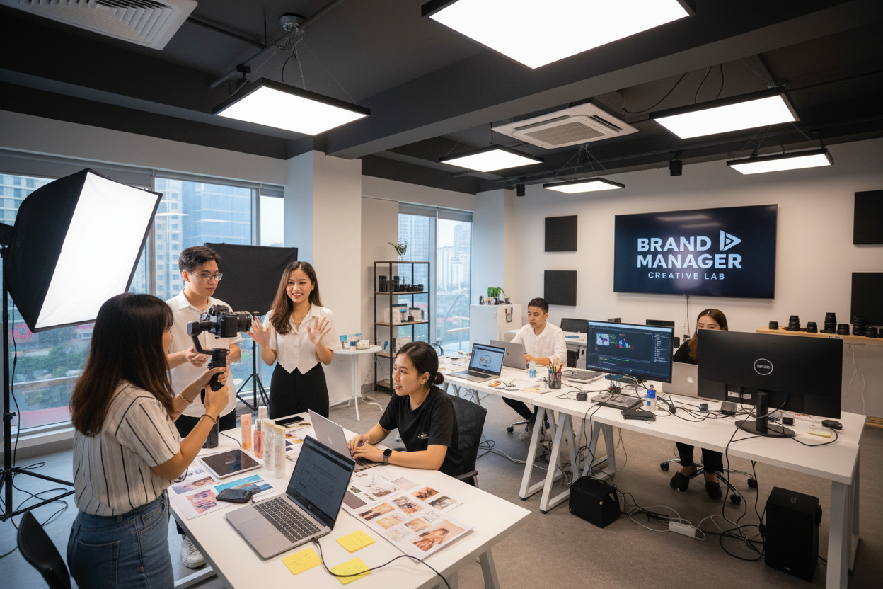 Đội ngũ Social Media & Content Creation Dịch Vụ Marketing Điện Biên Phủ