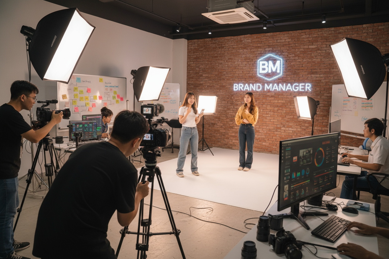 Đội ngũ Social Media và sản xuất nội dung