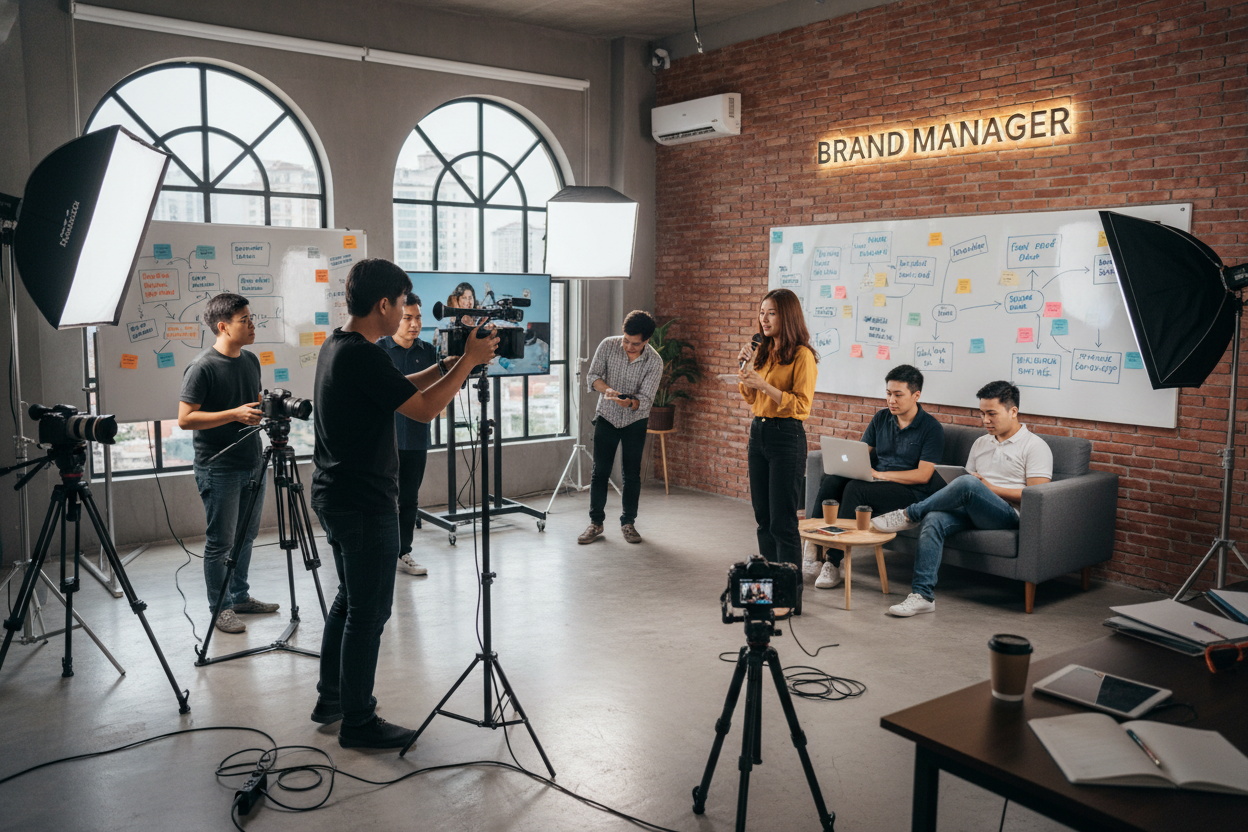 Đội ngũ Social Media và sản xuất nội dung Dịch Vụ Marketing Quảng Trị