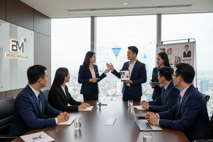 Tư vấn Marketing trình bày chiến dịch