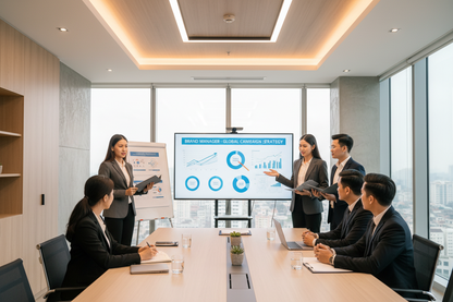 Tư vấn Marketing trình bày chiến dịch