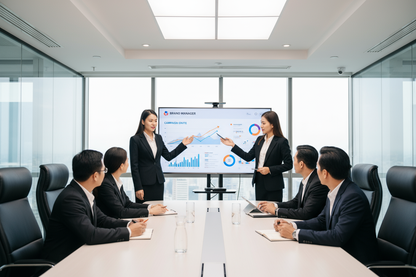 Tư vấn Marketing trình bày chiến dịch