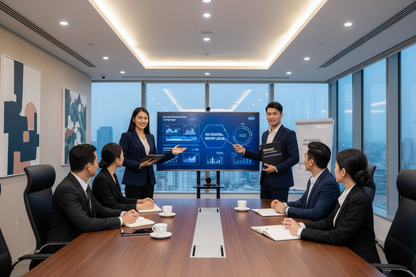 Tư vấn Marketing trình bày chiến dịch